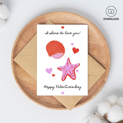 I Shore Do Love You Carte St Valentin