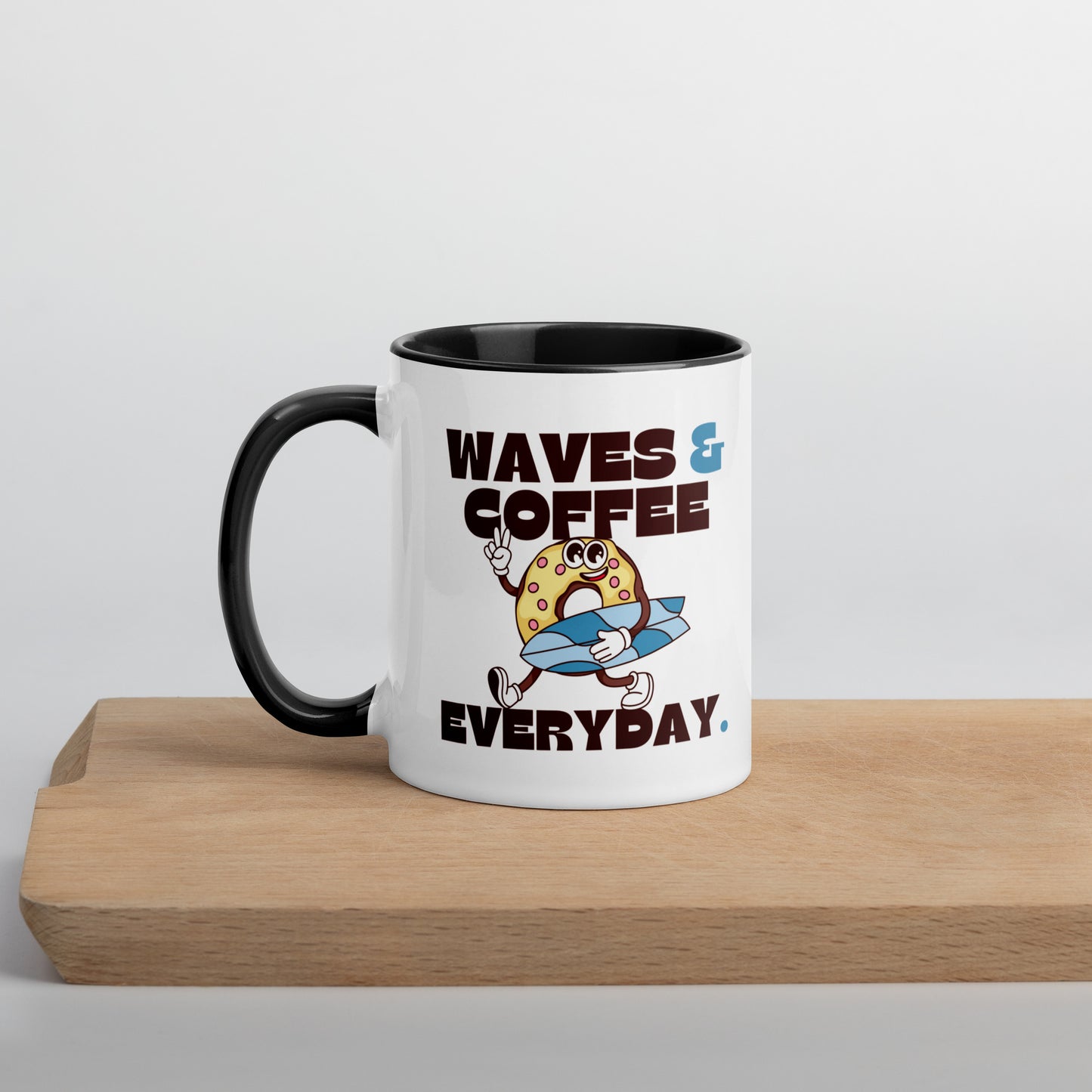 Waves & Coffee Everyday Colored Mug