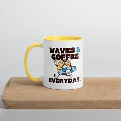Waves & Coffee Everyday Colored Mug