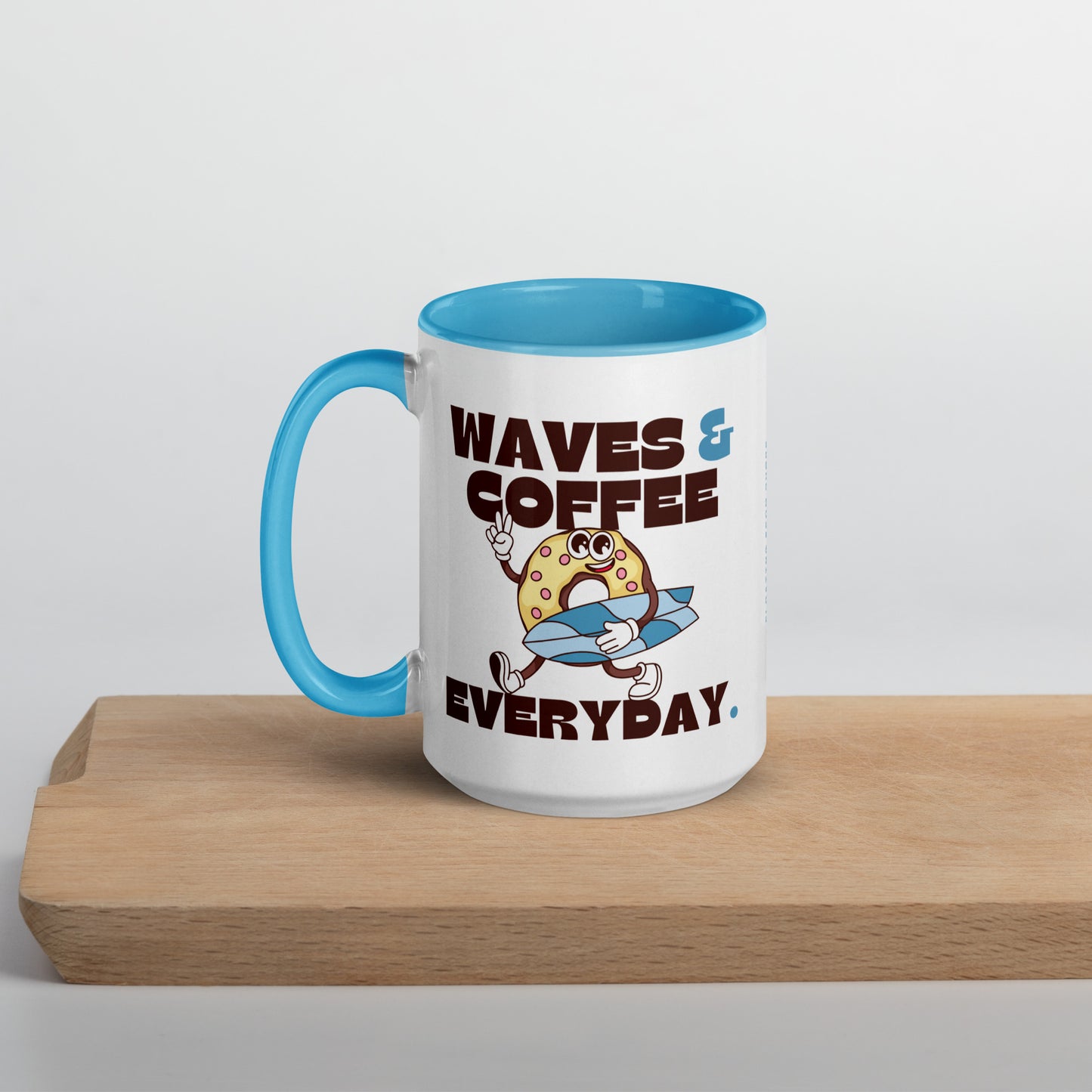 Waves & Coffee Everyday Colored Mug