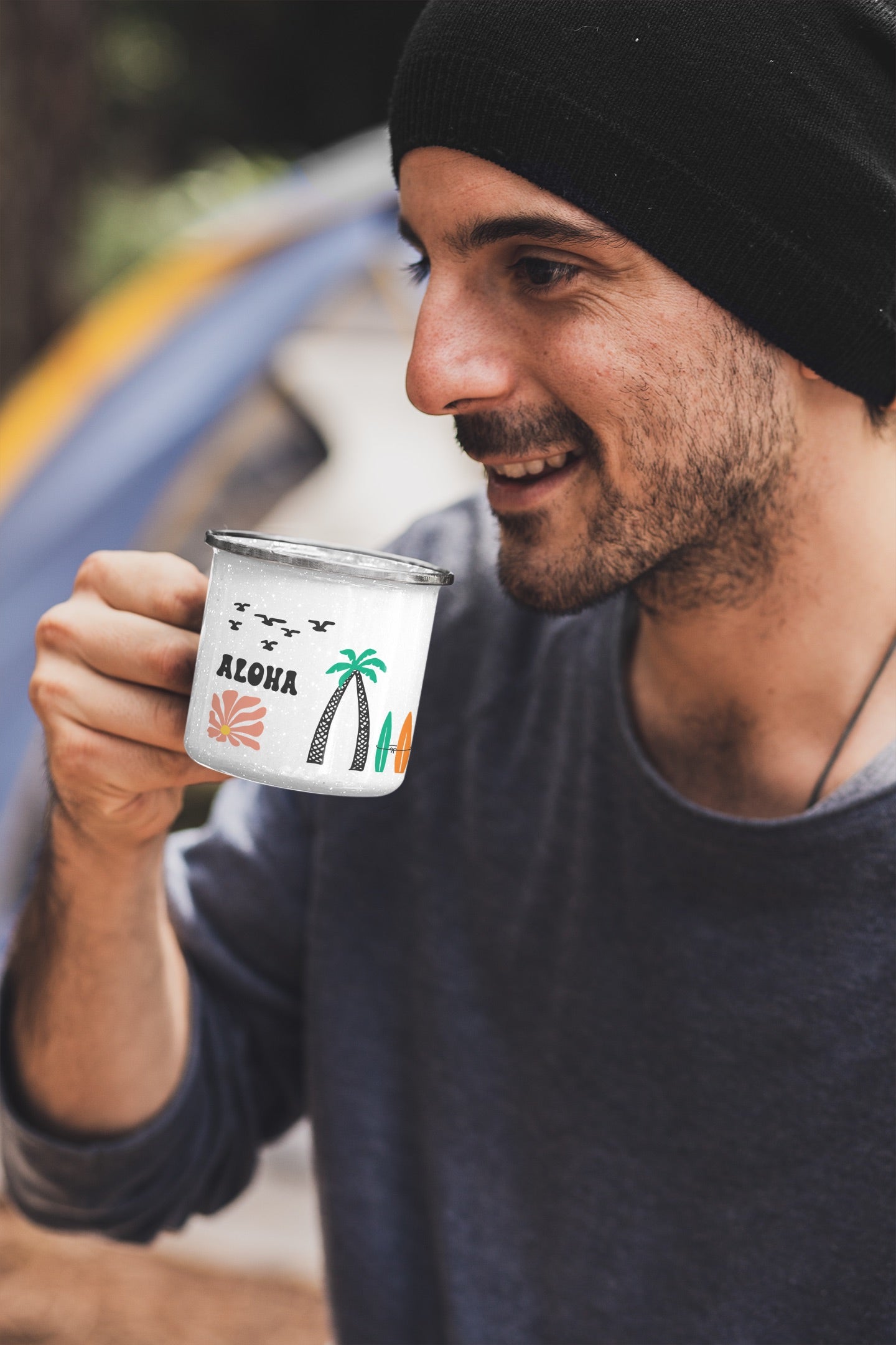 Aloha Tasse Émail