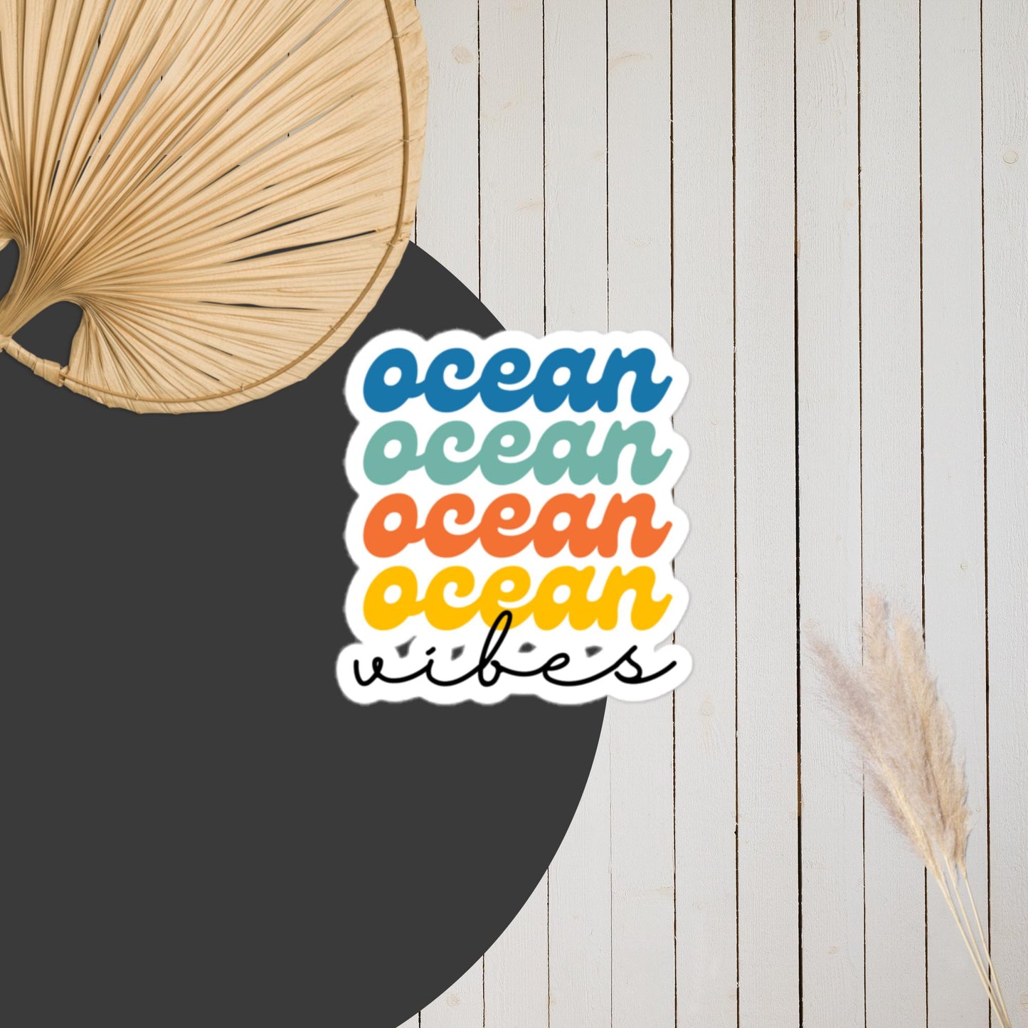 Rétro Ocean Vibes Autocollant