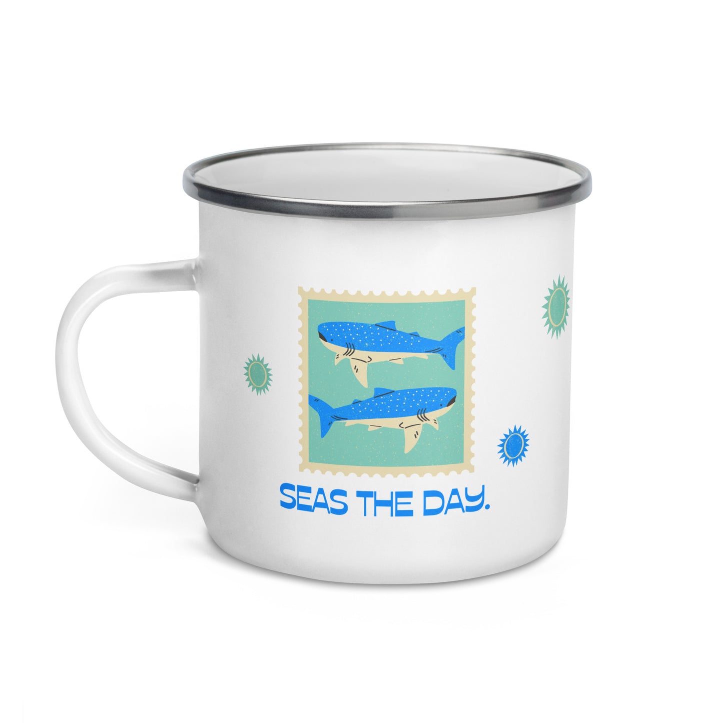 Seas The Day Tasse Émail